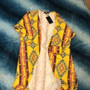 A poncho for an out door event super cute